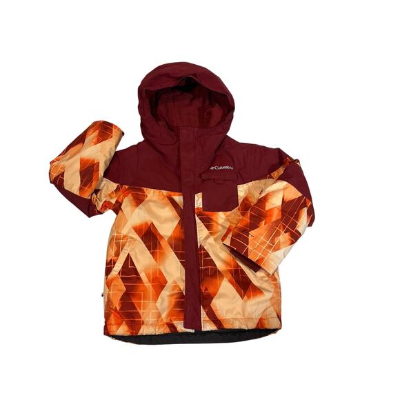 Columbia Other - Columbia Mighty Mogul Kids Ski Jacket - Size XS (6/7) Red Orange Discounted